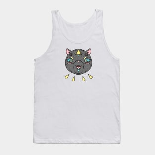 Glamour Kitty (black) Tank Top